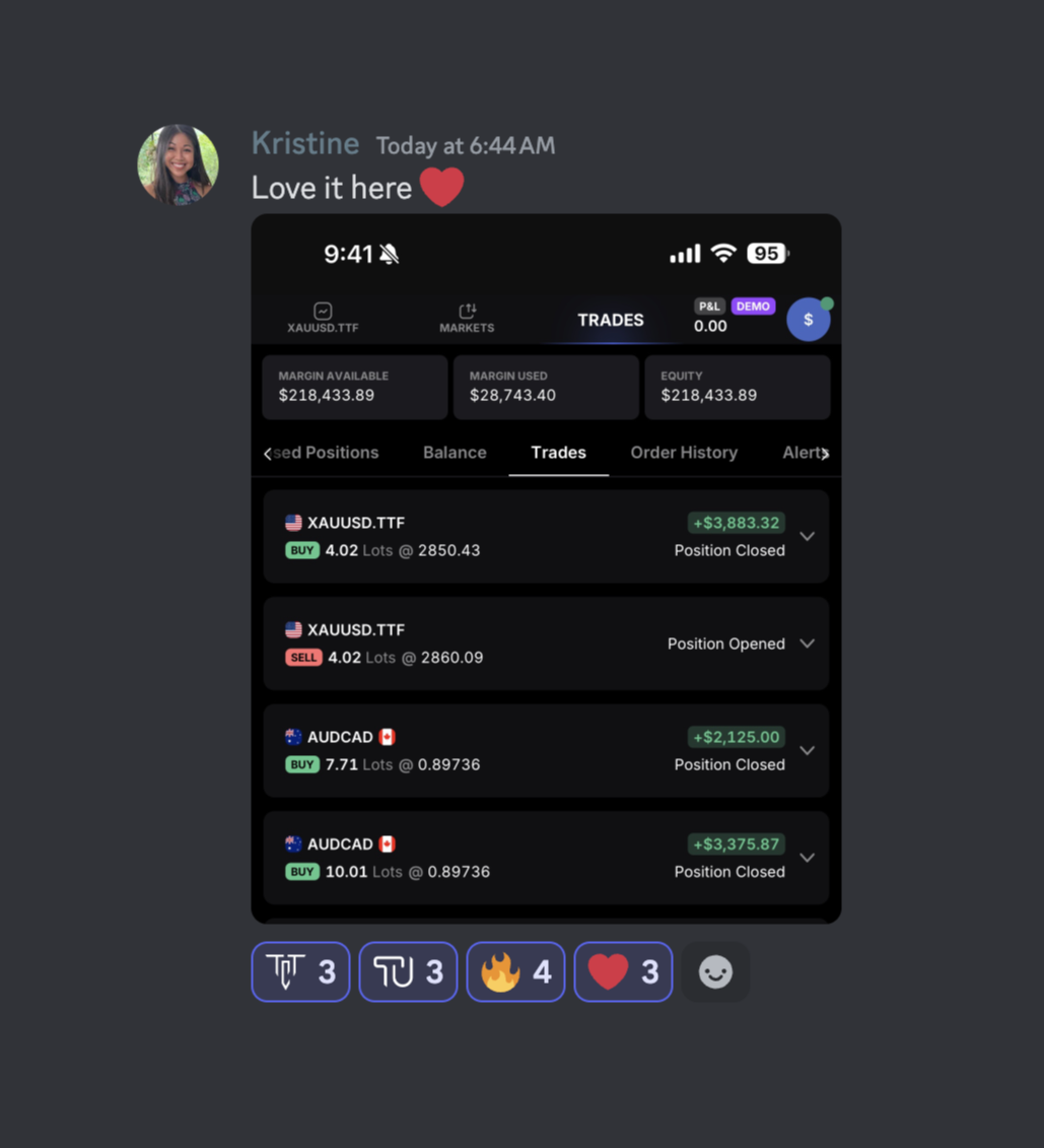 Trading profit screenshot 1