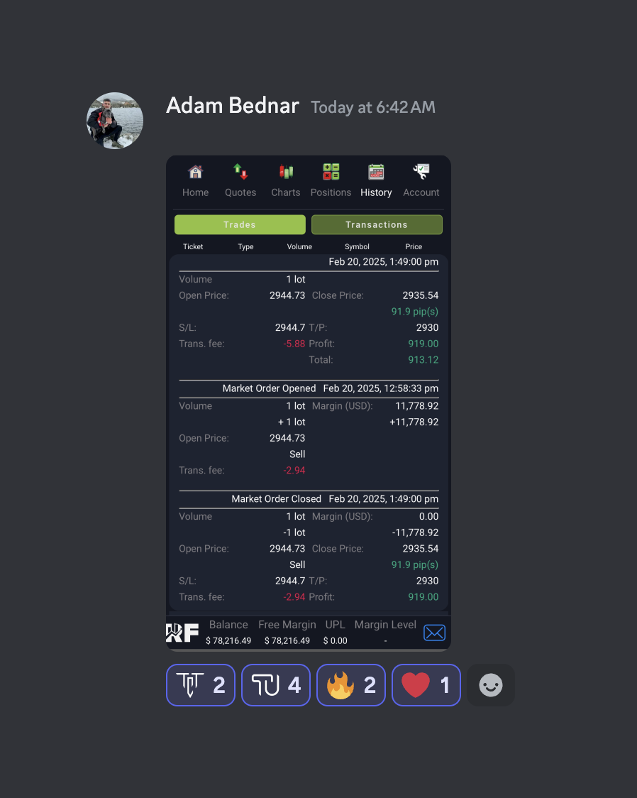 Trading profit screenshot 4